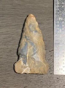 2-1/8” Savage Cave Side Notch Arrowhead Greene Co Arkansas - Picture 1 of 2