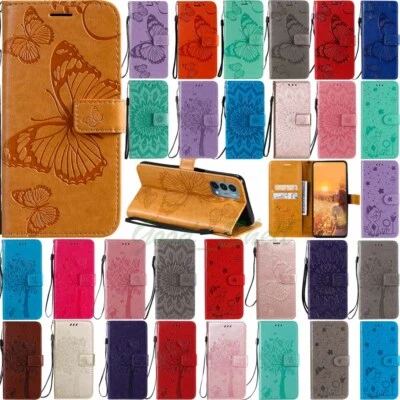 For OnePlus Nord CE N10 N100 N200 9 Pro Flip Wallet Card Slot Leather Case Cover - Image 1 of 4