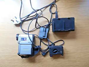 Canon MV3 Camcorder, DC400, CA400 and DU300 plus Manual - Camera may not work - Picture 1 of 5