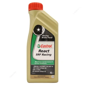 Castrol React SRF Racing performance racecar brake fluid high temp 1L 1000ml - Picture 1 of 1