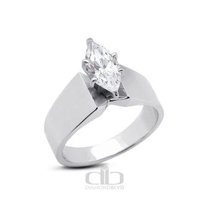 2.1CT AGI Lab-Created Diamond E/VVS1 Round 14K Tapered Band Pinky Men's Ring - Picture 1 of 7