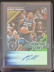 2019-20 Donruss Signature Series Jared Terrell Auto - Minnesota Timberwolves - Foto 1 di 1