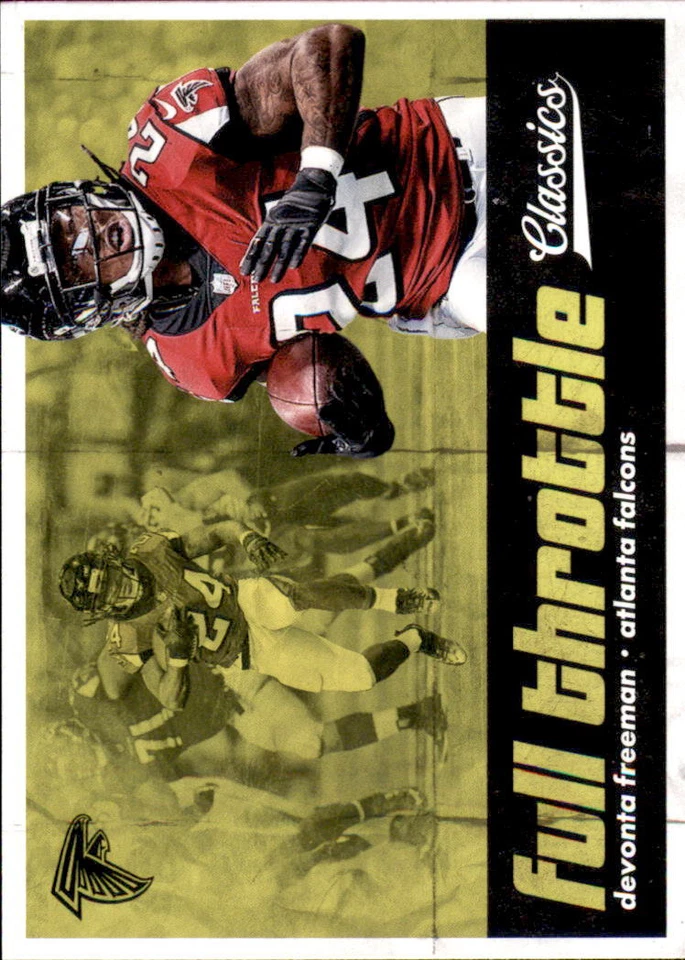 2018 Classics Football Full Throttle Insert Singles - You Choose - Image 1 of 1