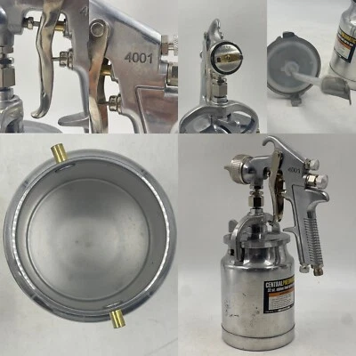 Central Pneumatic Spray Gun 4001 With 32 Oz Siphon Feed - Image 1 of 4