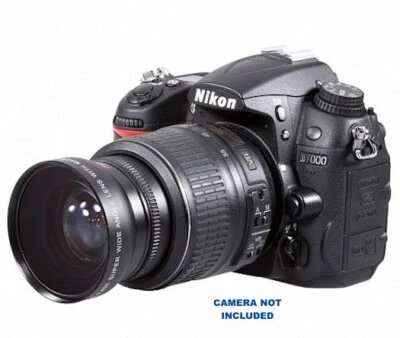 SPORTS ACTION 52MM SUPER WIDE ANGLE FOR NIKON DSLR CAMERAS D3000 D3100 D5500 D90 - Image 1 of 4