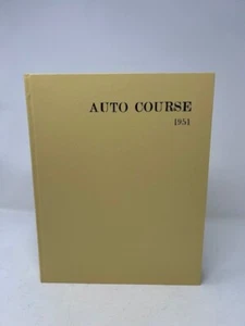 Auto Course 1951-52 Vol 1 Parts 1-4. Bound together to form one book/annual. - Picture 1 of 23