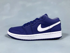 Air Jordan 1 Low SE Retro Deep Royal Blu Bianco DA8008-401 Donna Taglia 8,5 - Foto 1 di 10