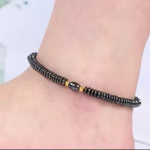 Bohemia Magnet Fußkettchen für Herren Damen Stein Magnet Modeschmuck - Bild 1 von 1