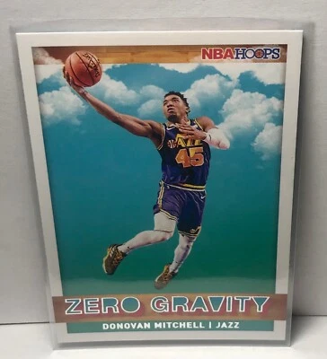 2019-20 Panini NBA Hoops - Zero Gravity - Donovan Mitchell #8 Utah Jazz - Image 1 of 2