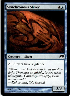 MTG Synchronous Sliver NEARMINT NM / Magic The Gathering : Planar Chaos - Image 1 of 2