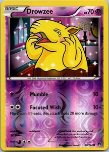 Drowzee Reverse Holo XY - BREAKpoint 50/122 LP - Picture 1 of 2