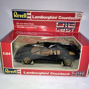 REVELL LAMBORGHINI COUNTACH - 1/24 - 1988 Vintage nuovo con scatola - Foto 1 di 6