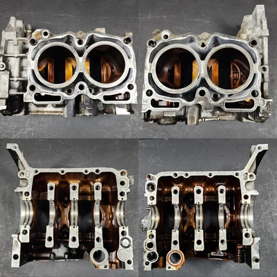 2002-2005 Subaru Impreza WRX EJ205 Turbo Engine Block Case Halves OEM Read Desc - Image 1 of 4