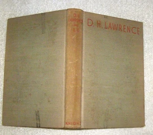 D.H.LAWRENCE,Personal Record by E.T. 1936  1st Am ed  author was friend of youth - Imagen 1 de 3