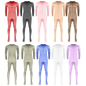 Herren Body Sexy Nachtwäsche Ganzkörper Overall Date Nacht Nachtwäsche Sissy - Bild 1 von 67