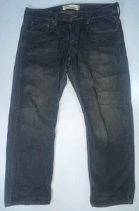 Levis Jeans Herren 32x30 Dark Denim 569 Loose Straight Baggy Skater Dark Wash Y2K - Bild 1 von 15