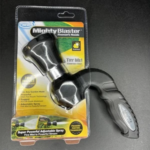 Mighty Blaster Gartenschlauch Feuerwehrdüse feiner Nebel zu kraftvollem Strom - NEU - Bild 1 von 6