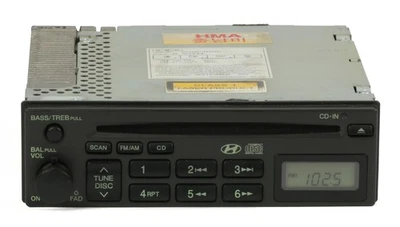Hyundai Sonata 2002-2005 radio AM FM reproductor de CD único 96160-3D102 Foto 1 de 4