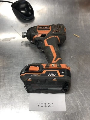 RIDGID 18V IMPACT DRIVER R86034 - Image 1 of 4