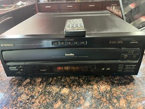 Pioneer CLD-M301 LASERDISC LD 5-DISC CD CDV MIT FERNBEDIENUNG HERVORRAGENDER ZUSTAND LESEN - Bild 1 von 5