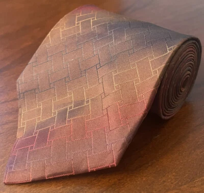 Corbata Metropolitan By Lord & Taylor 100 % seda para hombre L58” W4” Foto 1 de 4