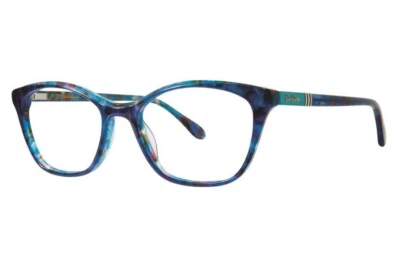 Anteojos de gato para mujer Lilly Pulitzer Jada marco azul océano 49 mm Foto 1 de 4