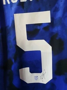 USWNT TRINITY RODMAN signed auto handsigniert Fußball Trikot WASHINGTON SPIRIT COA - Bild 1 von 2