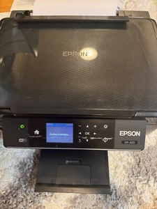 Epson Expression Home XP-420 Wireless Inkjet Printer Red Clogged - Picture 1 of 3