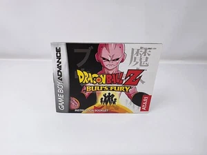 Dragon Ball Z Buu's Fury (Game Boy Advance GBA) Booklet / Manual Only - Picture 1 of 2