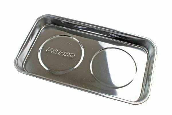 US PRO 5.5x9.5" Double Magnetic Parts Tray (6780)