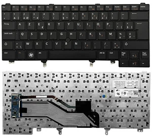 Clavier BELGIË DELL LATITUDE E5320 E5420 E5430 .E6220 E6320 E6330 E6420 - Afbeelding 1 van 3