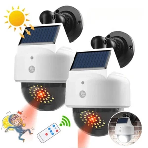 Dummy Fake Security Camera,with LED Light for Home and Business Security Outdoor - Picture 1 of 20