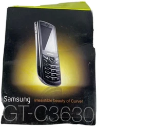 Samsung GT-C3630 (Grey/Black) Unlocked- 1.3MP Camera (100% Genuine Mobile Phone) - Picture 1 of 4