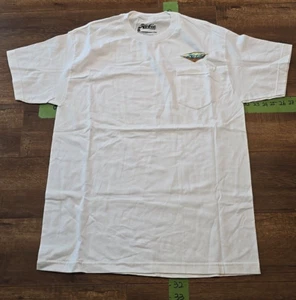 Hobie by Hurley Surf T-Shirt mit Tasche Gr. Large weiß "Kleber" - Bild 1 von 6