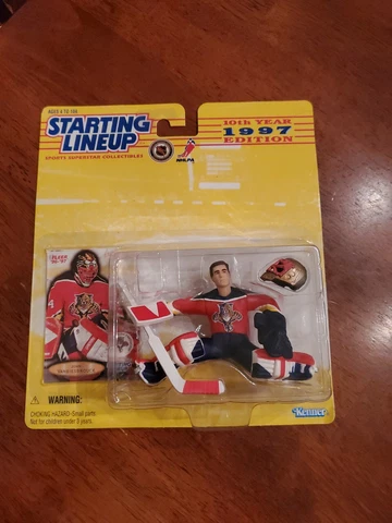 John Vanbiesbrouck Florida Panthers NHL 1997 Starting Lineup Figure NIB Beezer Cover