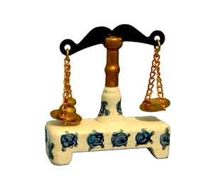 1/12TH  DOLLS HOUSE WEIGHING SCALES CHEMIST'S OR  SHOP - Picture 1 of 1