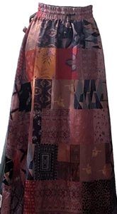 Unbranded Women's Multicolor Patchwork Maxi Skirt XS (0) - Picture 1 of 10