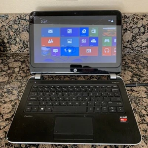 HP Pavilion Protect Smart Mini Laptop Pls Read WORKS ! 450 GB HDD 4GB RAM Win 8 - Picture 1 of 11