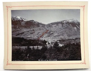PHOTO ALPES Gebr Wahrli Kilchberg ZURICH SUISSE KULM SCHEIDEGG MONTAGNE SU27 - Bild 1 von 1