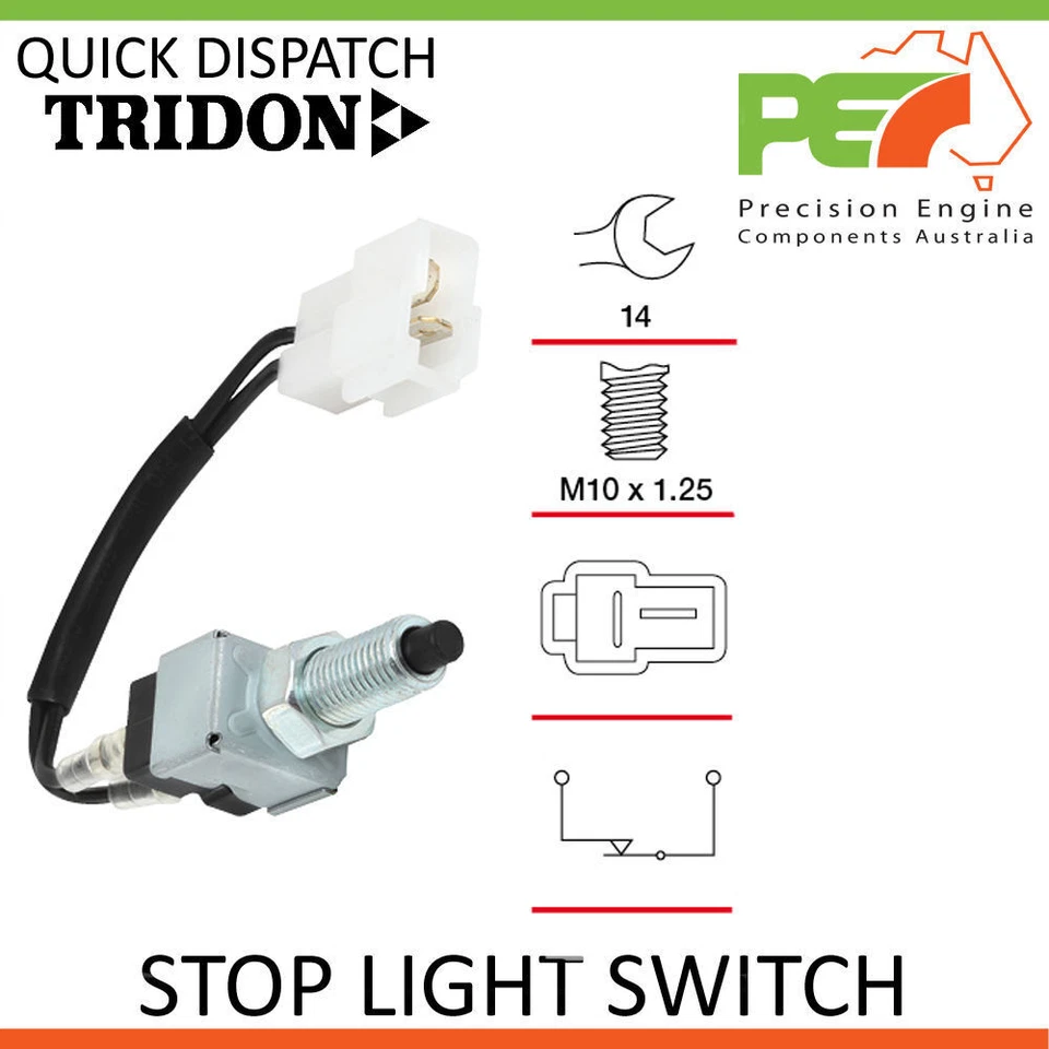 Новый * TRIDON * выключатель стоп-сигнала для Toyota Hi-Ace YH53, YH63, YH73 - Изображение 1 из 4