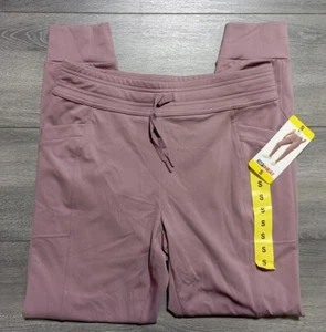 32 Degrees Joggers Adult SMALL Morning Fig Pink Athletic Pants Drawstring Womens - Picture 1 of 8