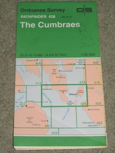 Ordnance Survey Pathfinder map sheet 428 (NS 05/15) The Cumbraes - 1985 - Imagen 1 de 2