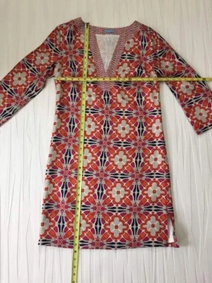 J. McLaughlin V-Neck Silk Tunic/Dress w Side Slits Size XS NWOT - Image 1 of 4