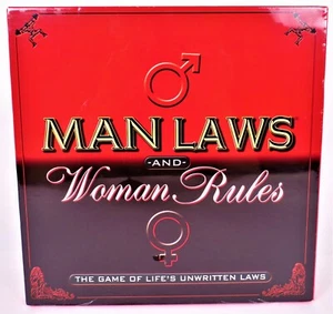 Man Laws and Woman Rules Adult Board Game NEW Factory Sealed - Bild 1 von 3
