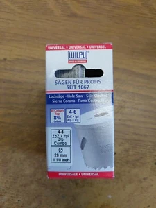 Wilpu Lochsäge Bi-Cobalt Top für Holz NE-Metalle Stahl 29mm Durchmesser - Bild 1 von 7