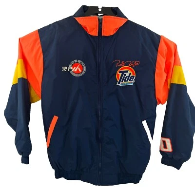 Vintage Nascar Tide Racing Team Ricky Rudd #10 Jacket Coat USA Mens Large - Image 1 of 4