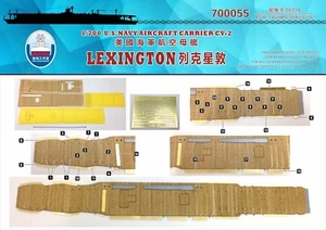Shipyard 1/700 700055 Wood Deck USS Lexington 1942 for Trumpeter - Picture 1 of 1
