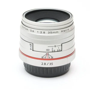 PENTAX HD DA35mm F/2.8 Macro Limited Silver -Near Mint- #260 - Picture 1 of 12