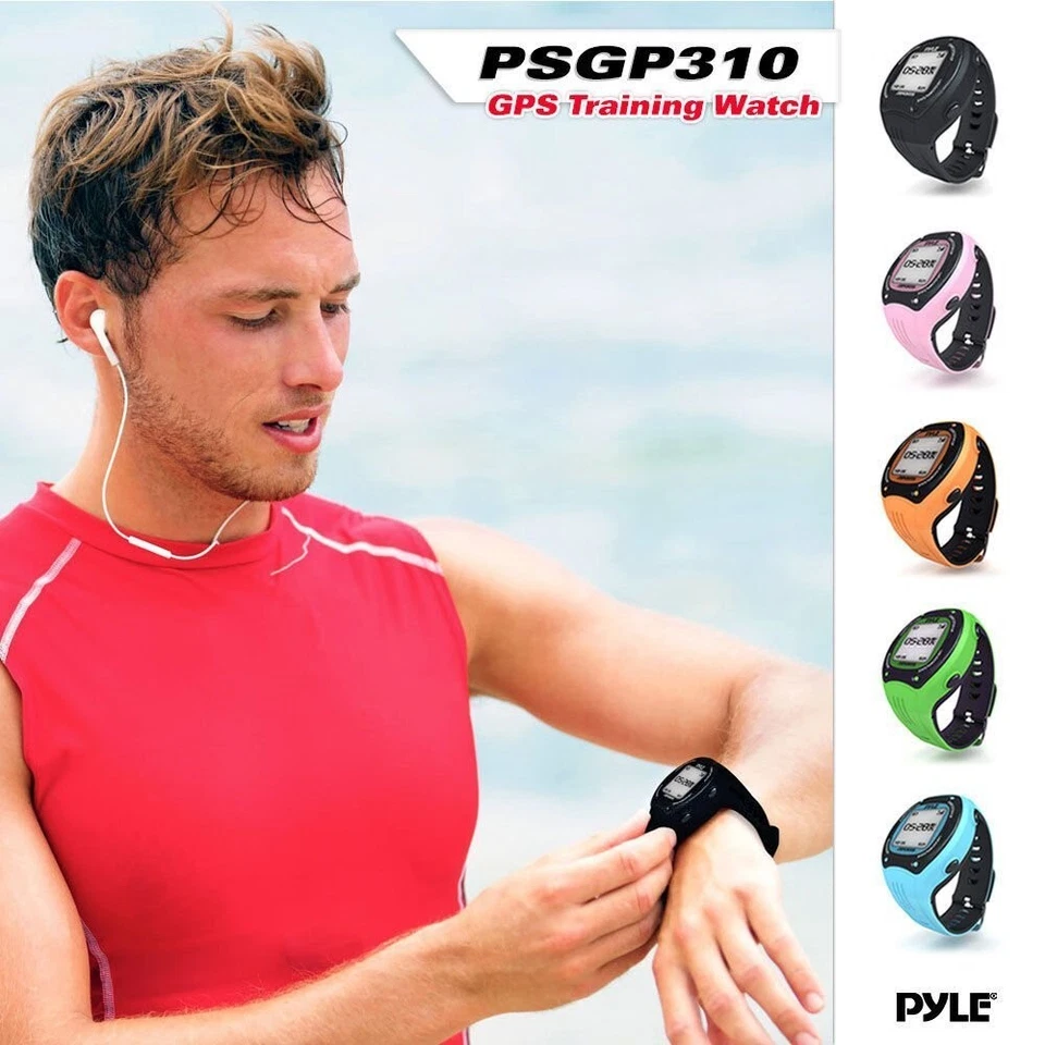 Pyle PSGP310 Multi-Function Digital LED Sports Training Watch w/ GPS Navigation - Image 1 of 1