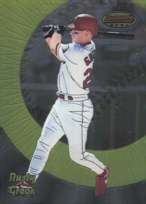 1998 Bowman's Best #41 Rusty Greer - Image 1 of 2